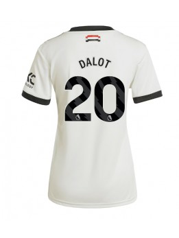 Manchester United Diogo Dalot #20 Replika Tredje Kläder Dam 2024-25 Kortärmad